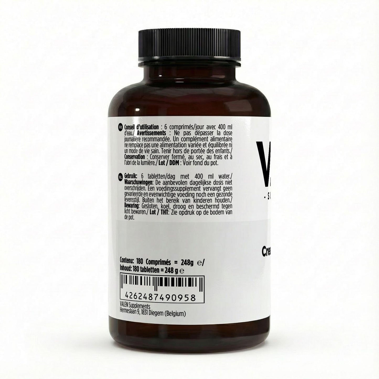 Creatine Monohydrate Vegan Tablets