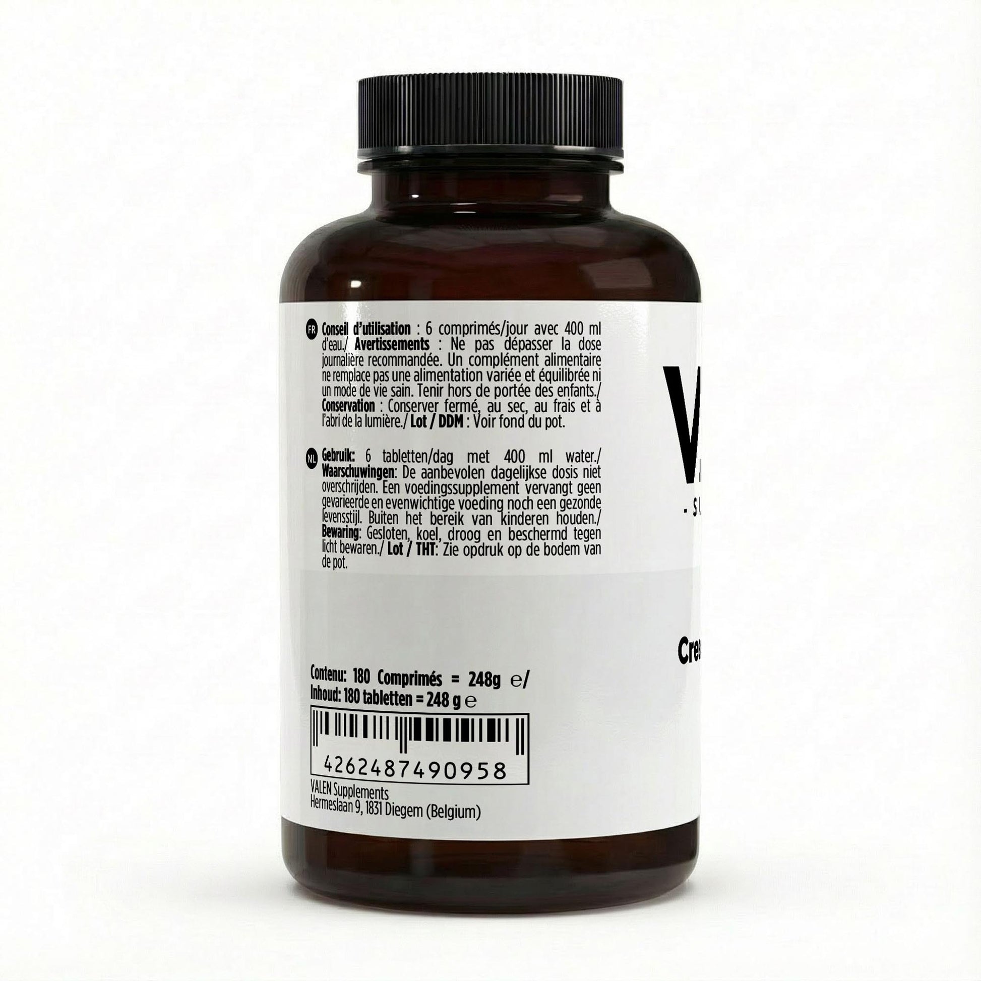 Creatine Monohydrate Vegan Tablets