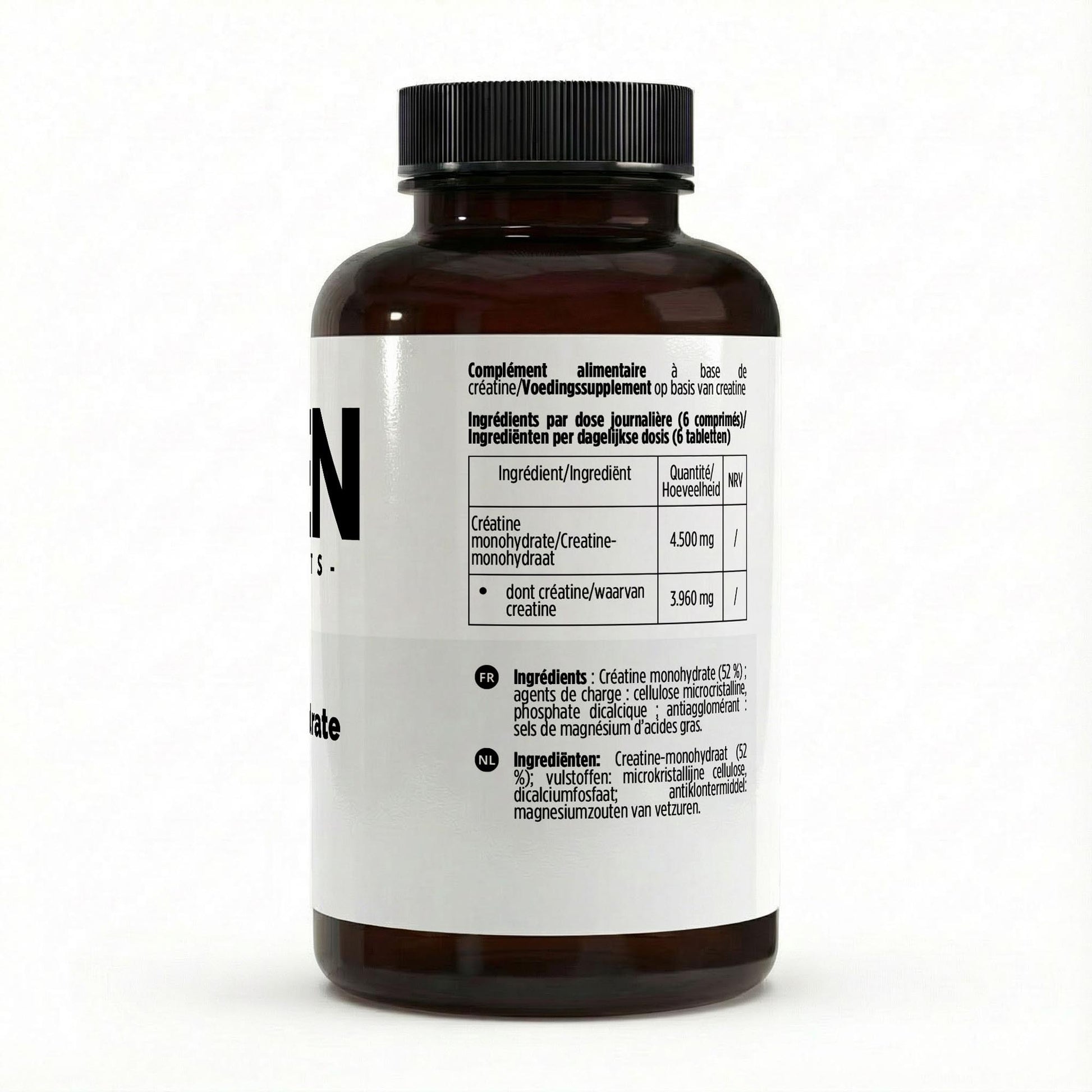 Creatine Monohydrate Vegan Tablets