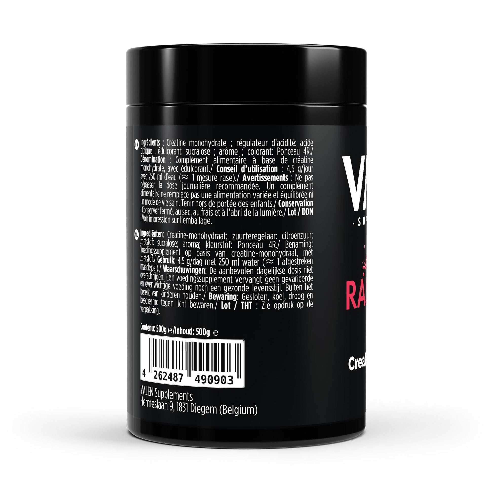 Creatine Monohydrate Raspberry