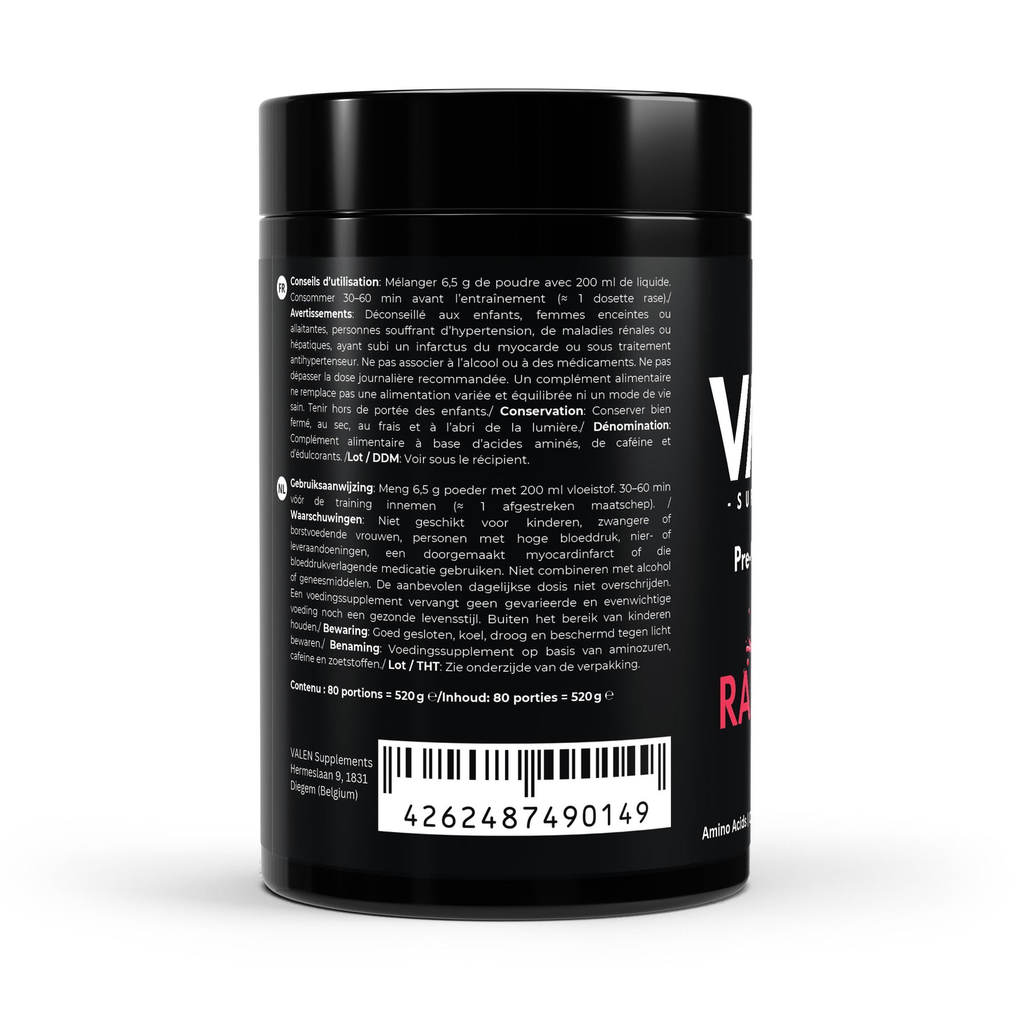 Pre-Workout Raspberry