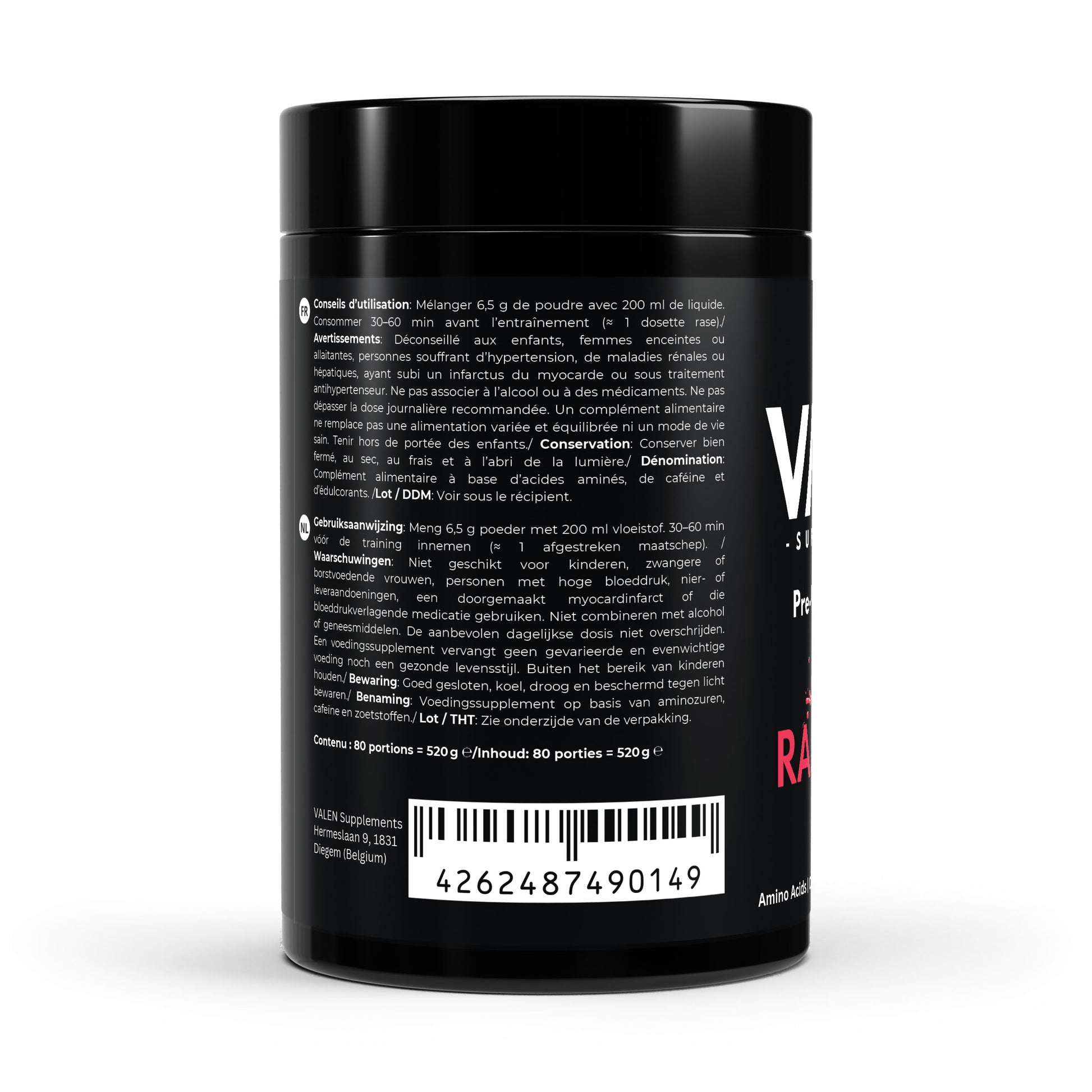 Pre-Workout Raspberry